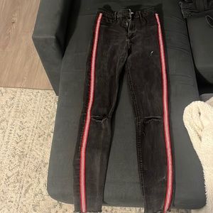 Zara black skinny jeans